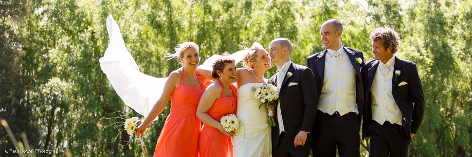 Bridal group photography wellington