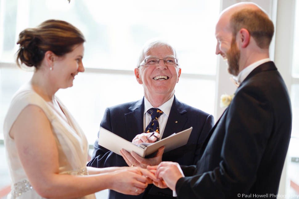 Wellington Boatshed Wedding Ceremony Photography--16