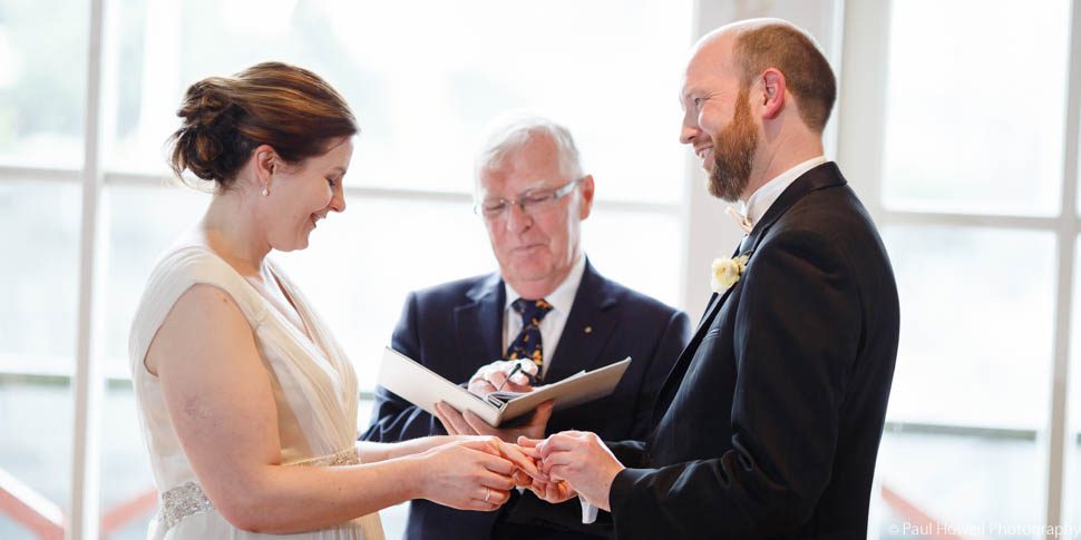 Wellington Boatshed Wedding Ceremony Photography--17